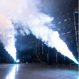 MACHINE A FUMEE TYPE CO2 COLONNE DE FUMEE A 10M EVOLITE PRO