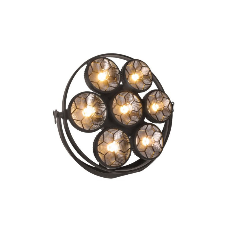 PROJECTEUR MULTI-PAR LED RETRO 7 X 100W J COLLYNS