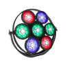 PROJECTEUR MULTI-PAR LED RETRO 7 X 50W + 336SMD J COLLYNS