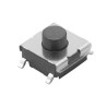 Interrupteurs de contact 6X6 Proj 4.3mm Btn Oper Force 150g