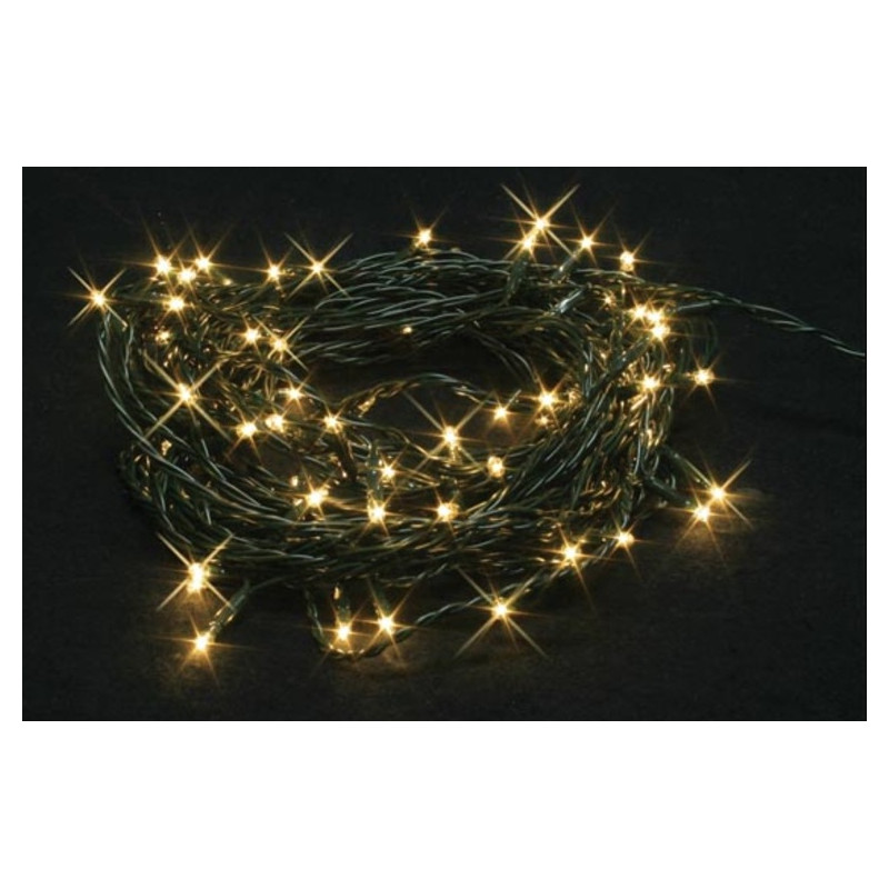 GUIRLANDE A LED BLANC CHAUD 220 LEDS 20M 24V