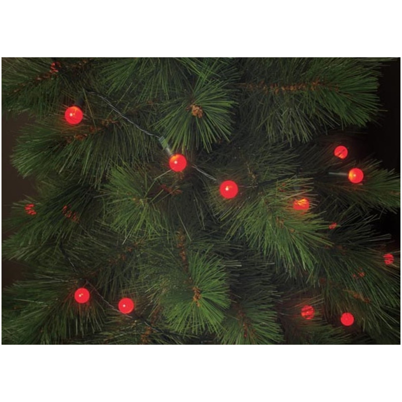 GUIRLANDE CHERRY 120 LEDS ROUGES 12M 24V