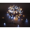 GUIRLANDE 300 LEDS BLANC/BLANC CHAUD 20M 24V MODULATEUR