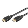 CORDON HDMI HAUTE VITESSE MALE/MALE 5 M NOIR GOOBAY