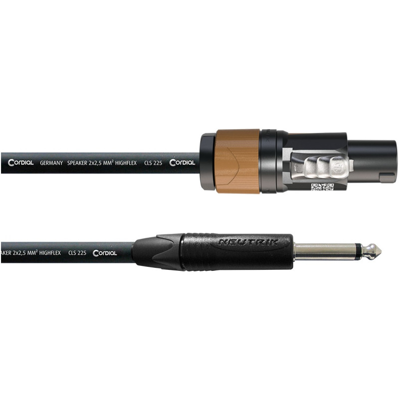 CABLE SPEAKON / JACK - CÂBLE CORDIAL 1.5M