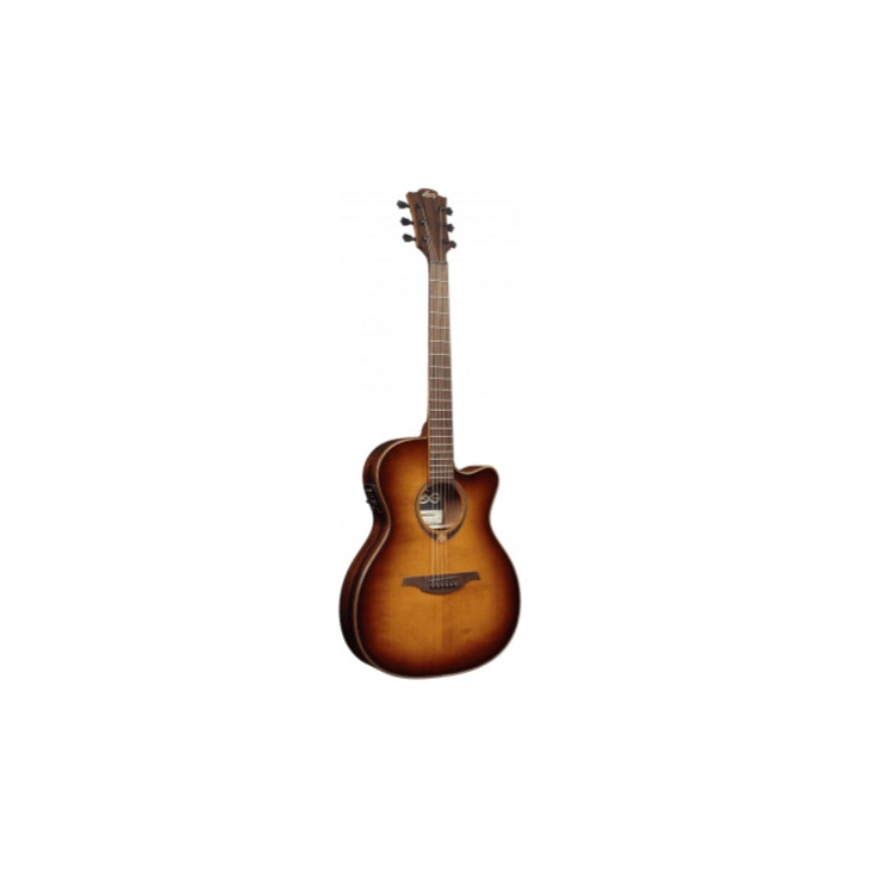 GUITARE LAG T118ASCE BROWN SHADOW