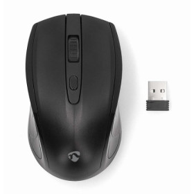 SOURIS SANS FIL USB OPTIQUE 1600 DPI NOIRE 4 BOUTONS NEDIS