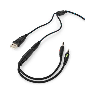 CASQUE DE JEU JACK-USB NEDIS