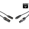 CORDON DMX + POWER XLR 3 BROCHES POWERCON 3M HILEC - PCT1-HYBRID-XLR3-3M