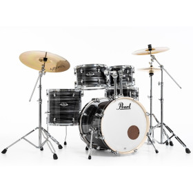 BATTERIE ACCOUSTIQUE FUSION 20- 5 FUTS Graphite Silver Twist PEARL