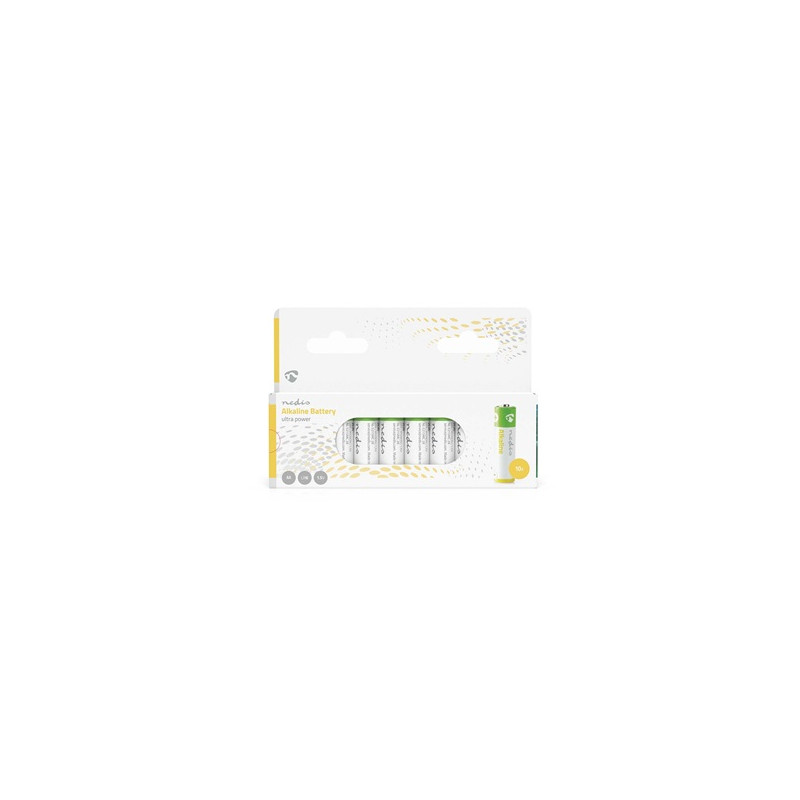 BOITE DE 10 PILES R6 AA 1.5V DC ALCALINE