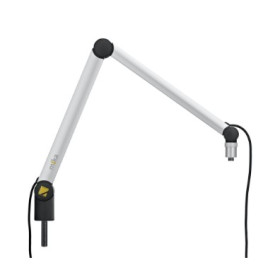 BRAS SUPPORT DE MICRO POUR TABLE MIKA ALU 78.5CM + LED ON AIR YELLOWTEC
