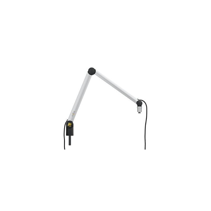 BRAS SUPPORT DE MICRO POUR TABLE MIKA ALU 78.5CM + LED ON AIR YELLOWTEC