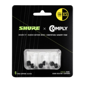 Pack de mousses 6 pcs taille XS pour SE et AONIC SHURE