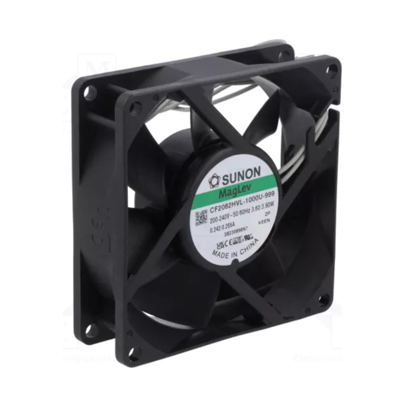 VENTILATEUR 230VAC 80X80X25MM