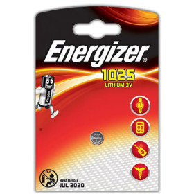 PILE ENERGIZER CR1025 3V 30mAh LITHIUM