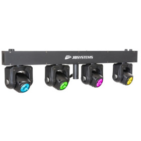 JEU DE LUMIERE 4 LYRES 40W RGBW JB SYSTEMS