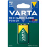 ACCU 9V 6HR61 RECHARGEABLE 200mAh VARTA
