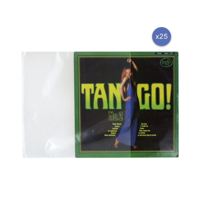 POCHETTE 25 VINYLE 33T - PEV25HC-33T