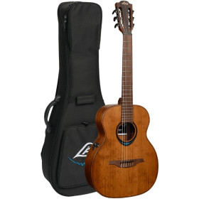 LAG BLUEWAVE 1 SMART GUITAR NYLON TRAVEL BROWN