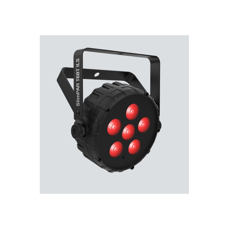 PROJECTEUR NOIR 6 LEDS 4.8W RGBCHAUVET