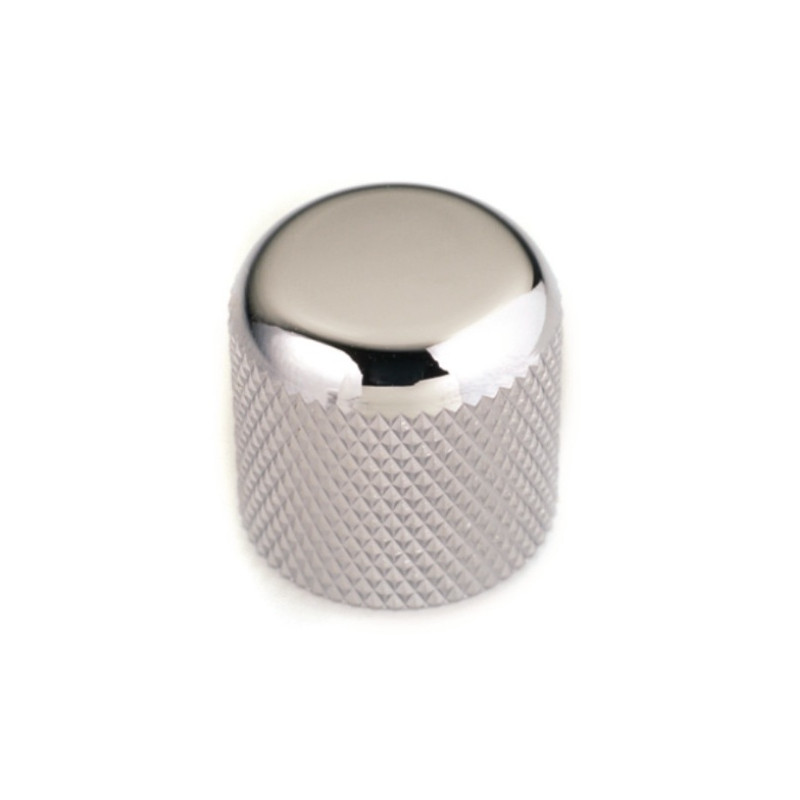 BOUTON DOME 18 x 18mm AXE 6mm NICKEL GOTOH