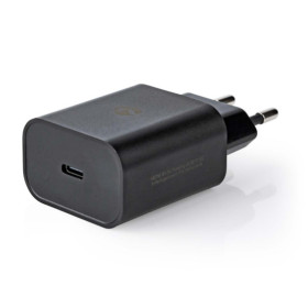CHARGEUR RAPIDE NOIR USB-C 30W/3A POUR SMARTPHONE NEDIS