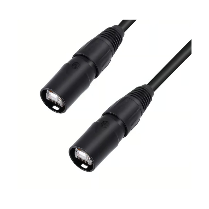 CORDON RJ45 ETHERCON CAT6A 1M ADAM HALL