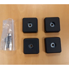 4 PIEDS CAOUTCHOUC POUR ENCEINTE QSC KC12