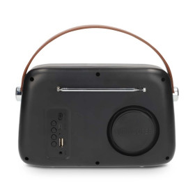 RADIO VINTAGE AUTONOME NOIR BT FM 3W