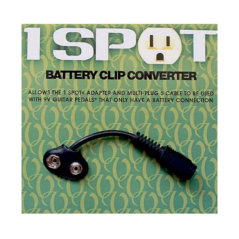 ADAPTATEUR POUR PILE 9V TRUETONE