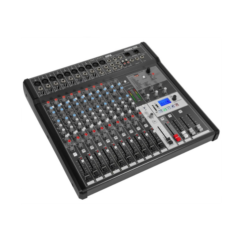 Console de Mixage Analogique 12 CANAUX 3 AUX HPA