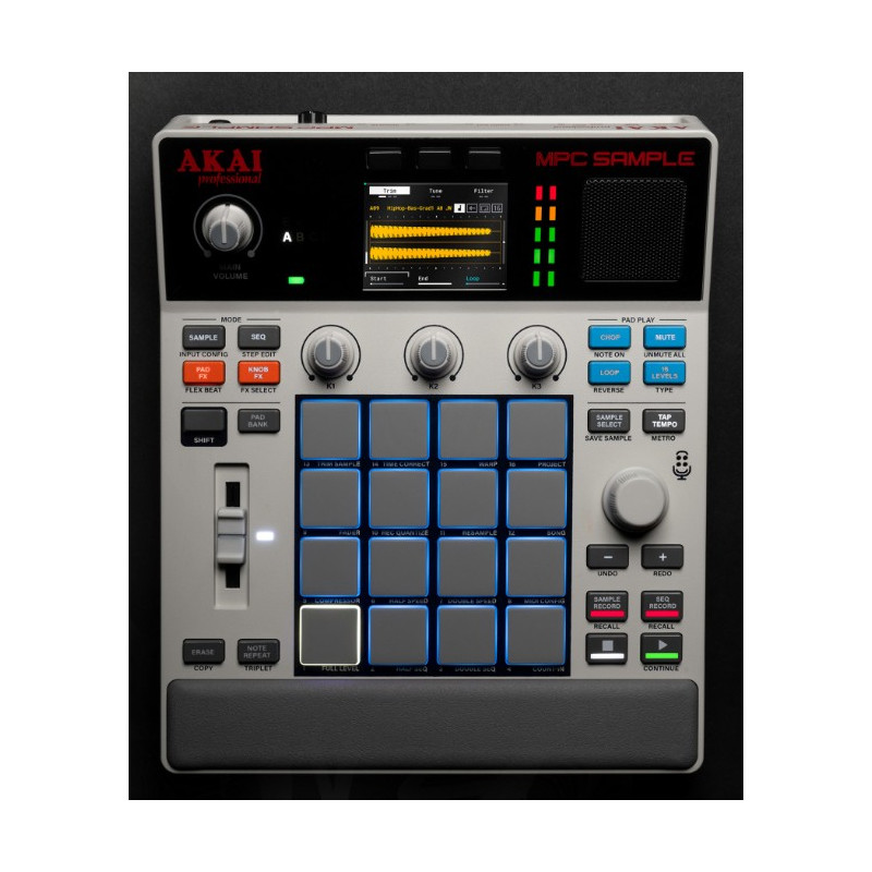 SAMPLEUR SEQUENCEUR ET EFFETS SUR BATTERIE AKAI