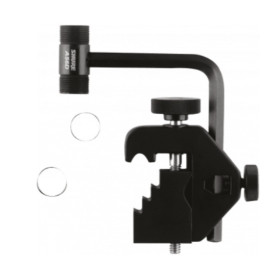 PINCE MICRO NOIRE POUR MONTAGE SUR BATTERIE SHURE