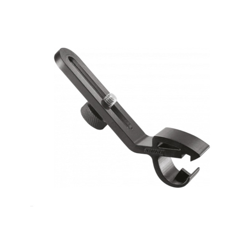 PINCE MICRO NOIRE POUR MONTAGE SUR BATTERIE SHURE