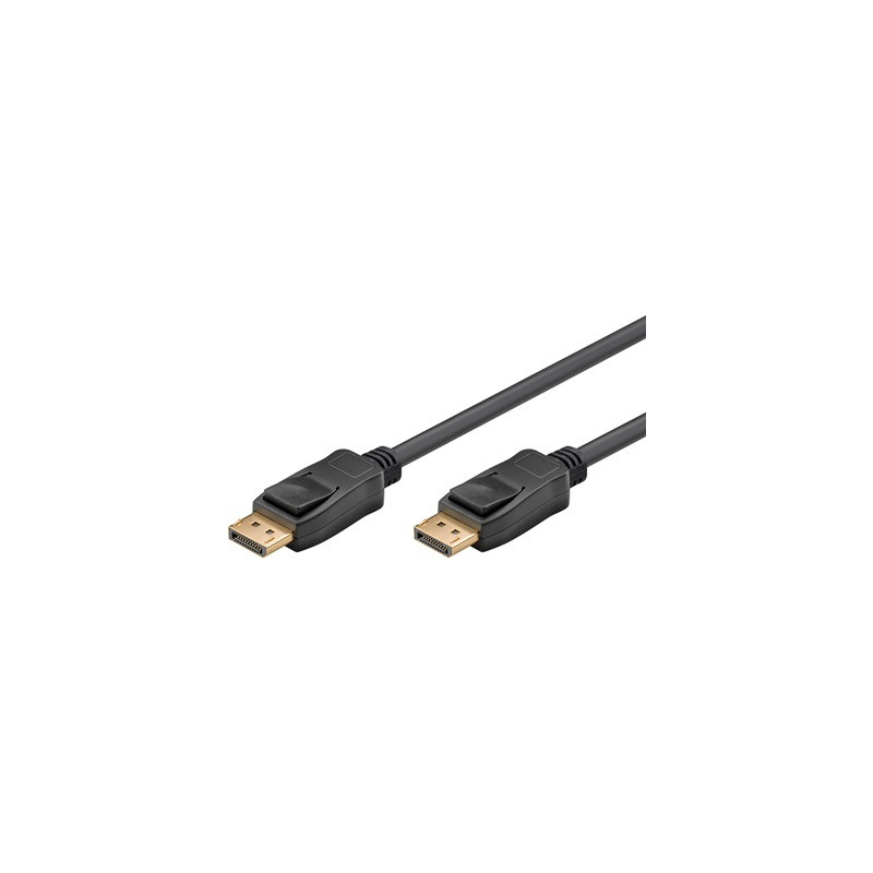 CORDON DISPLAYPORT 1.4 MALE - MALE 2 M GOOBAY