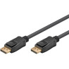 CORDON DISPLAYPORT 1.4 MALE - MALE 2 M GOOBAY