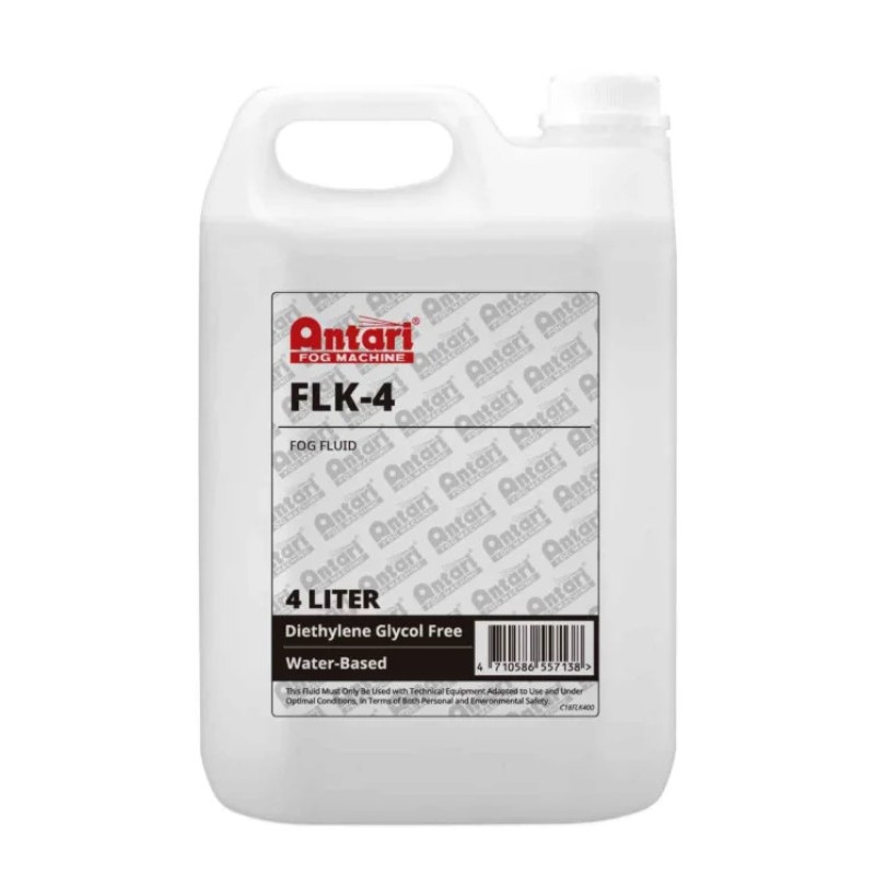 BIDON DE 4 L LIQUIDE MACHINE GEYSER POUR J-100 - DNG-50 ANTARI