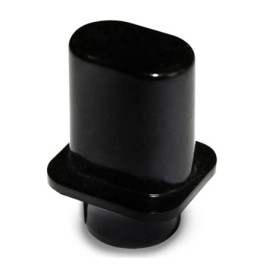 2 BOUTONS DE SELECTEUR DROIT TYPE TELECASTER NOIR