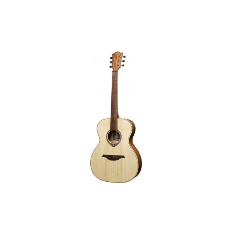 GUITARE LAG FOLK AUDITORIUM GAUCHER NATURELLE
