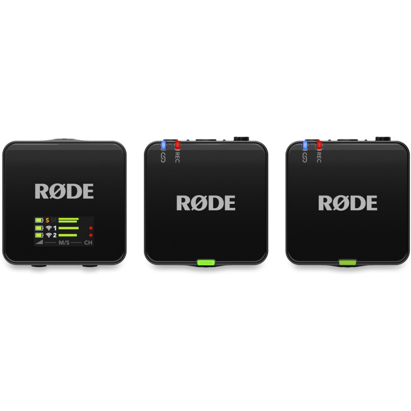 KIT DOUBLE EMETTEURS LAVALIER + RECEPTEUR RODE