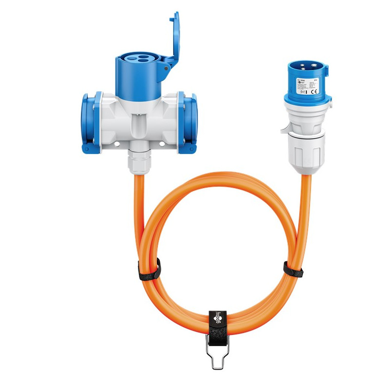CABLE ADAPTATEUR DE CAMPING 10 METRES