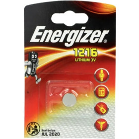 PILE BOUTON LITHIUM CR1216 3V ENERGIZER