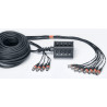 BOITIER XLR 8 ENTREES 4 SORTIES 30 M CORDIAL