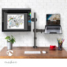 SUPPORT DE MONITEUR DE BUREAU ET PC PORTABLE
