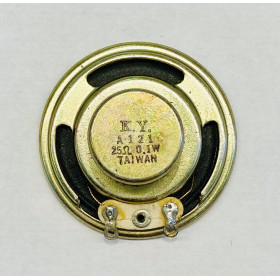 HP MINIATURE 0.1W 25 OHMS Ø40mmX16mm (6080)