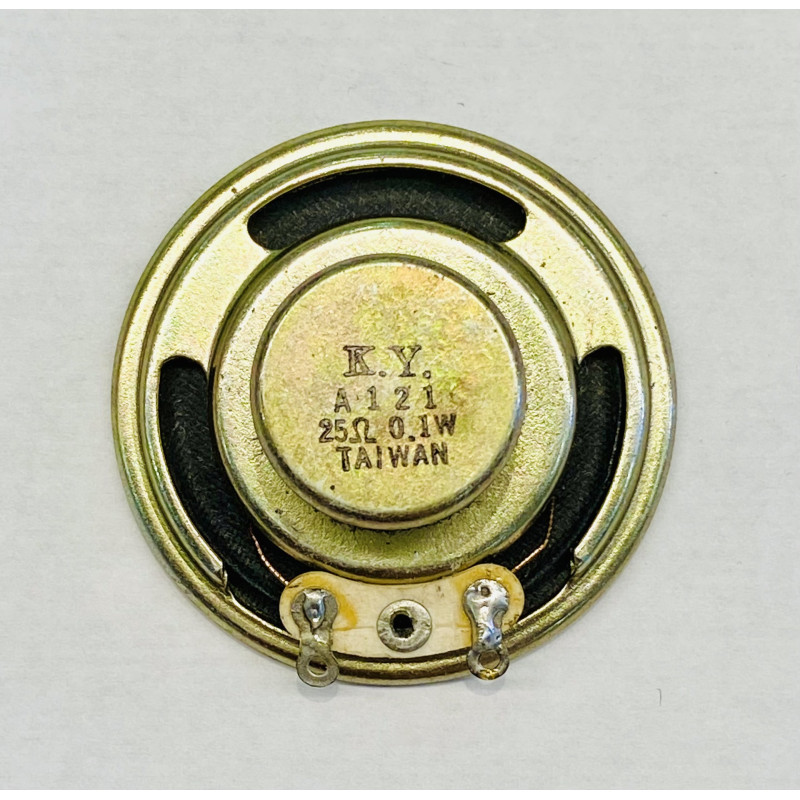 HP MINIATURE 0.1W 25 OHMS Ø40mmX16mm (6080)