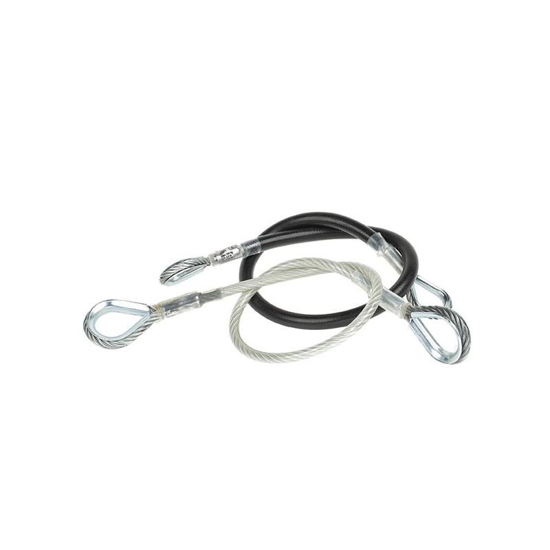 ELINGUE COSSEE GAINEE MANCHONNEE TRANSLUCIDE ø10 MM 100 CM 1 T RIGLIFT
