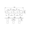 MÉCANIQUES CLASSIQUE 3+3 HAUSER BOUTON NACRÉ NICKEL DER JUNG®