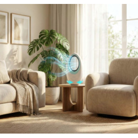 VENTILATEUR SANS PALE BLANC